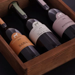 coffret cadeau vinaigre artisanal arche bois